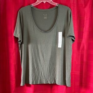 Women's Olive Green T-Shirt